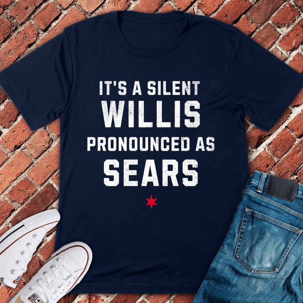 Willis Means Sears T-Shirt - Navy