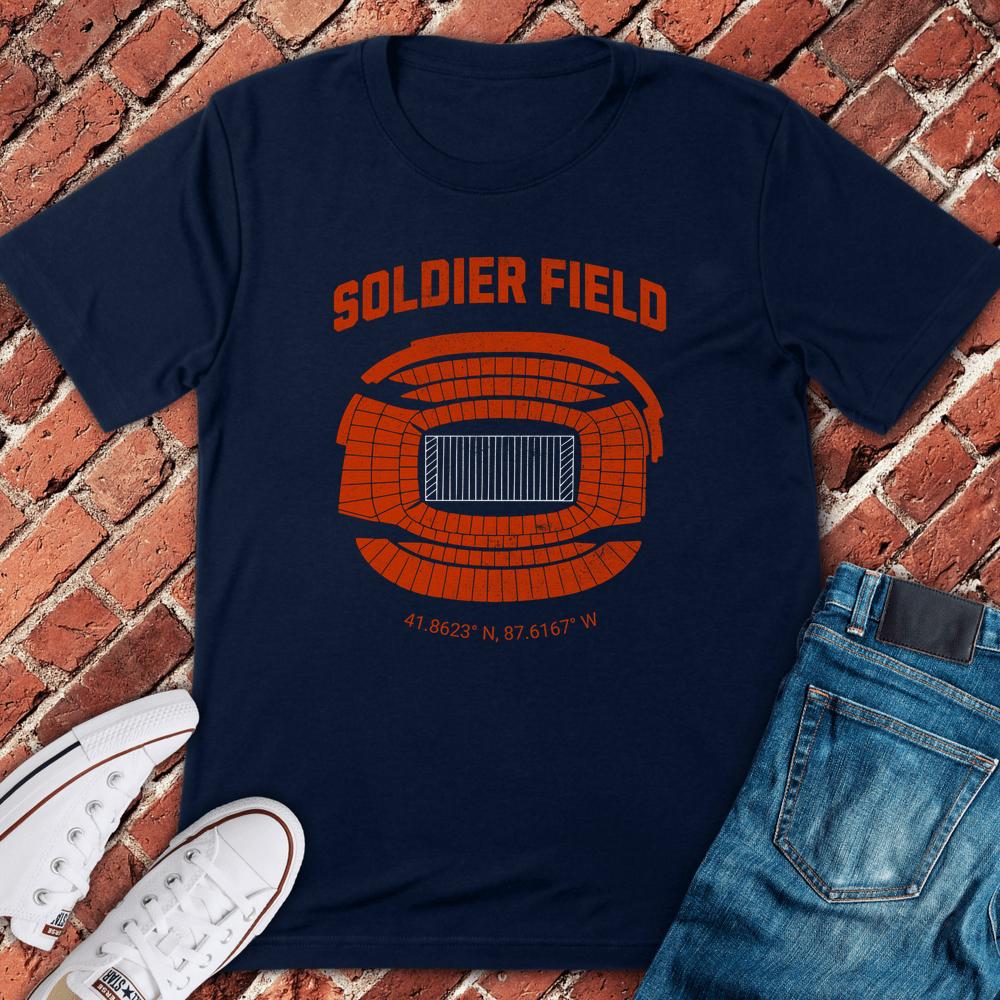 Soldier Field 1924 T-Shirt - Navy