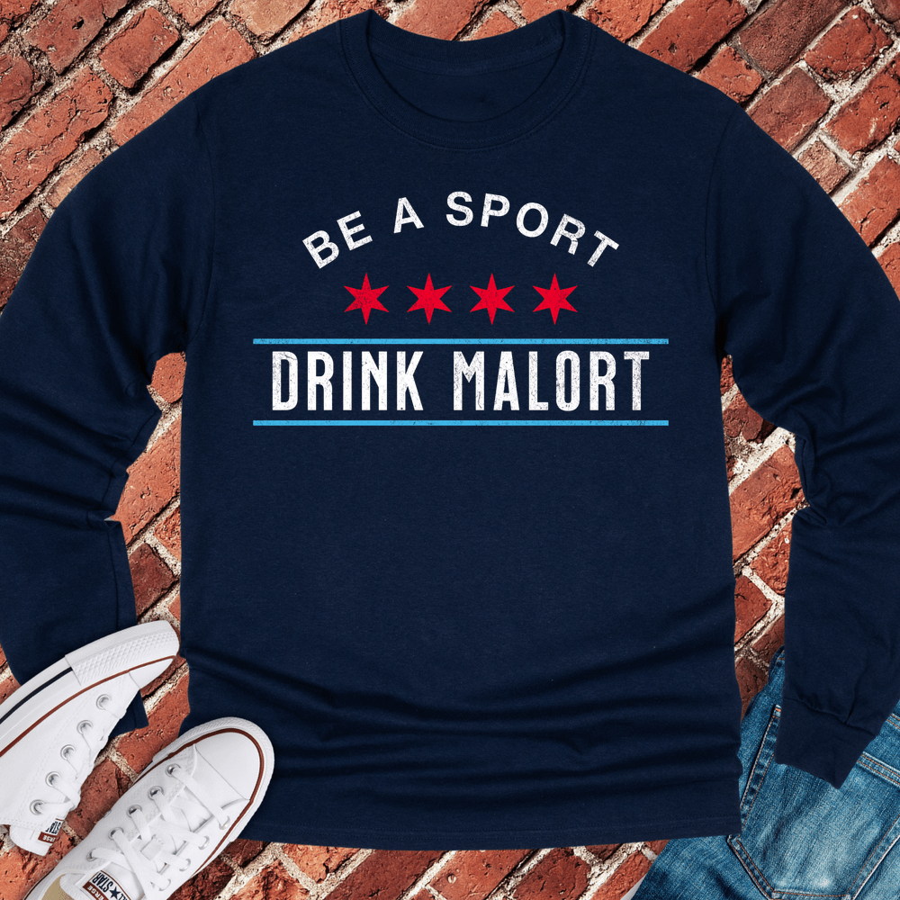 Be A Sport Long Sleeve - Navy