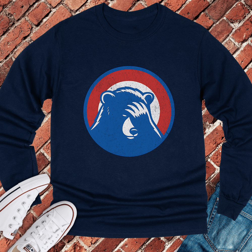 Facepalm Long Sleeve - Navy