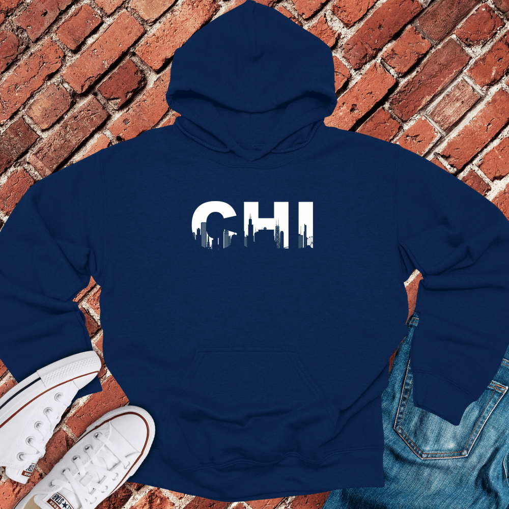 CHI Skyline Hoodie - Navy