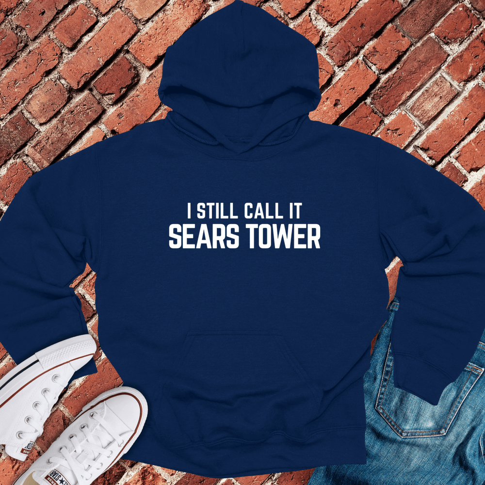 Still Sears Tower Hoodie - Navy