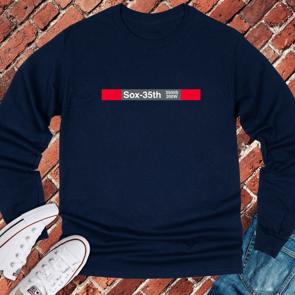 Sox-35th Station Long Sleeve - Navy