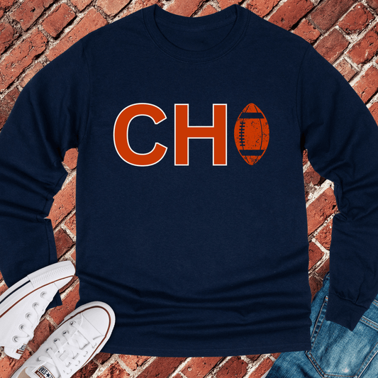 CHI Football Long Sleeve - Navy