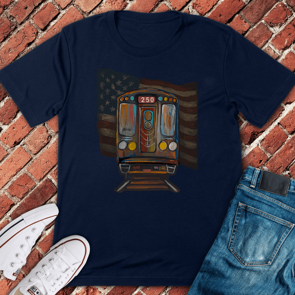 Chi Train 250 T-Shirt - Navy