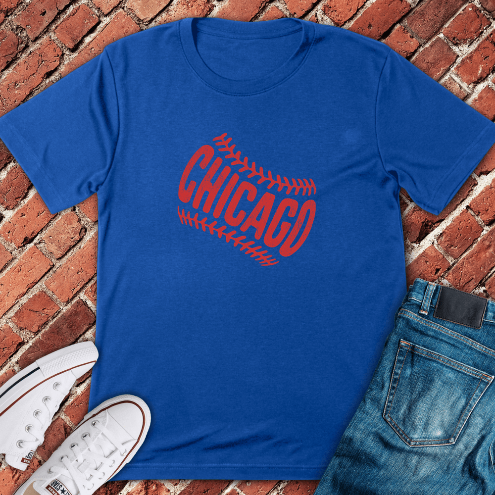 Baseball Stitch T-Shirt - Royal