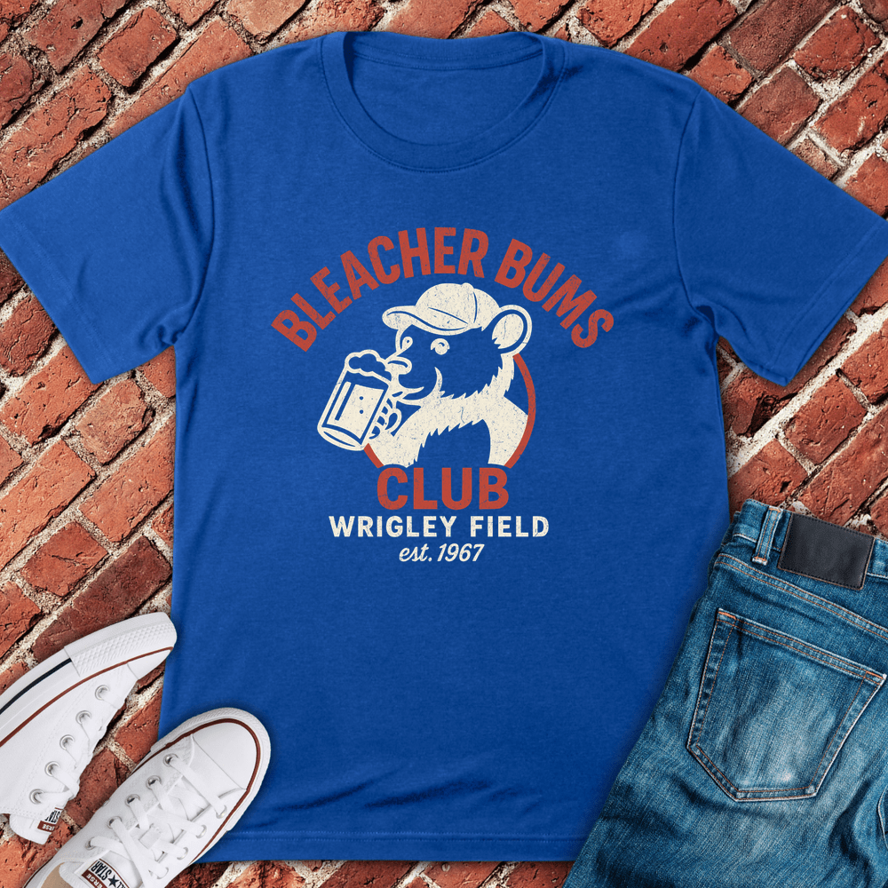 Bleacher Bums Club T-Shirt - Royal