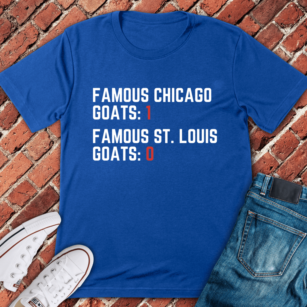 Chicago Goats Win T-Shirt - Royal