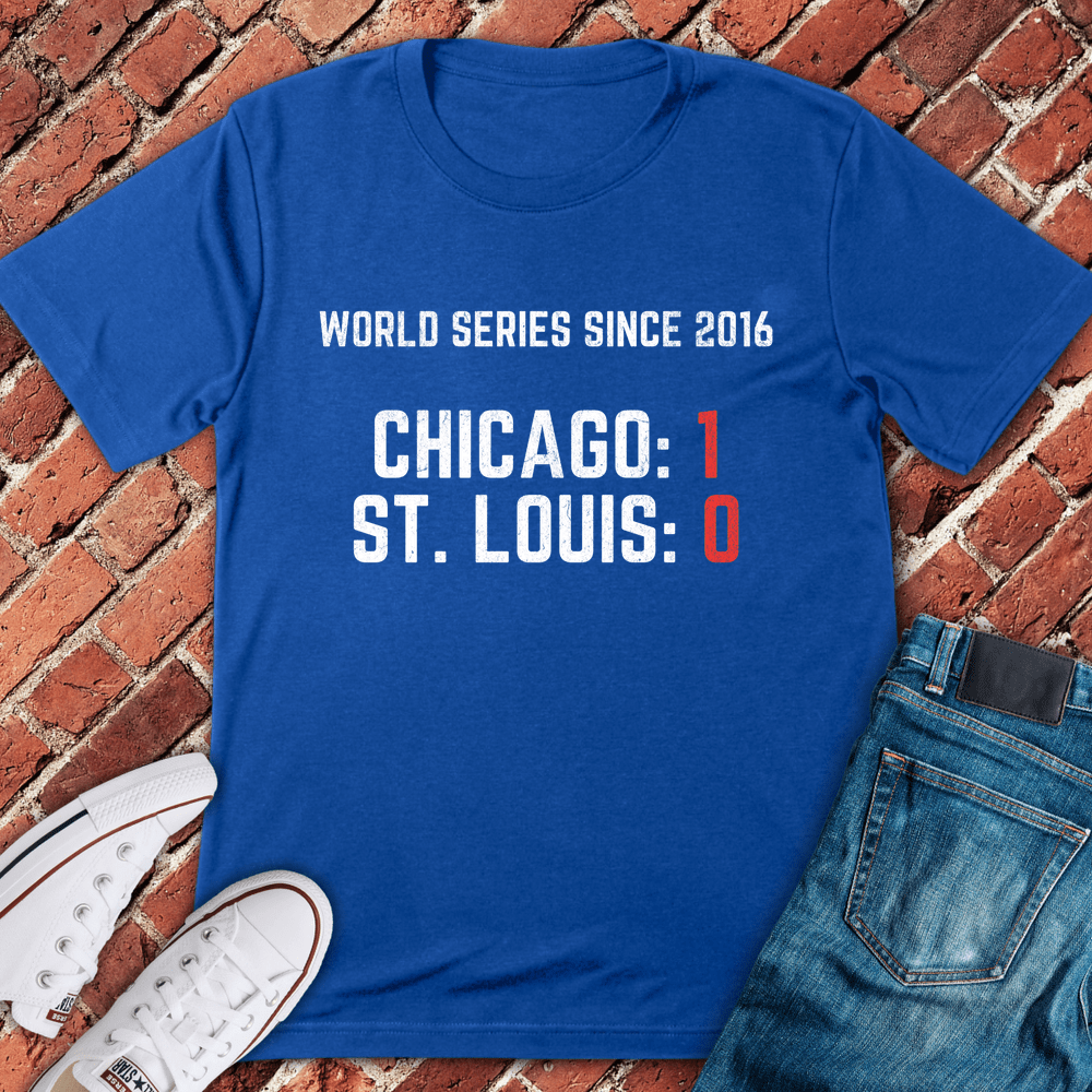 Chicago Wins T-Shirt - Royal