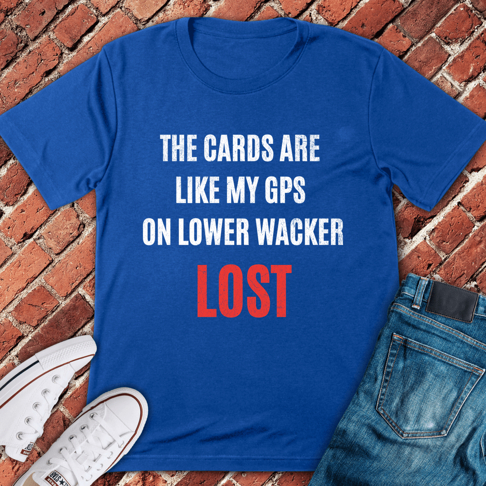 Wacker GPS Lost T-Shirt - Royal