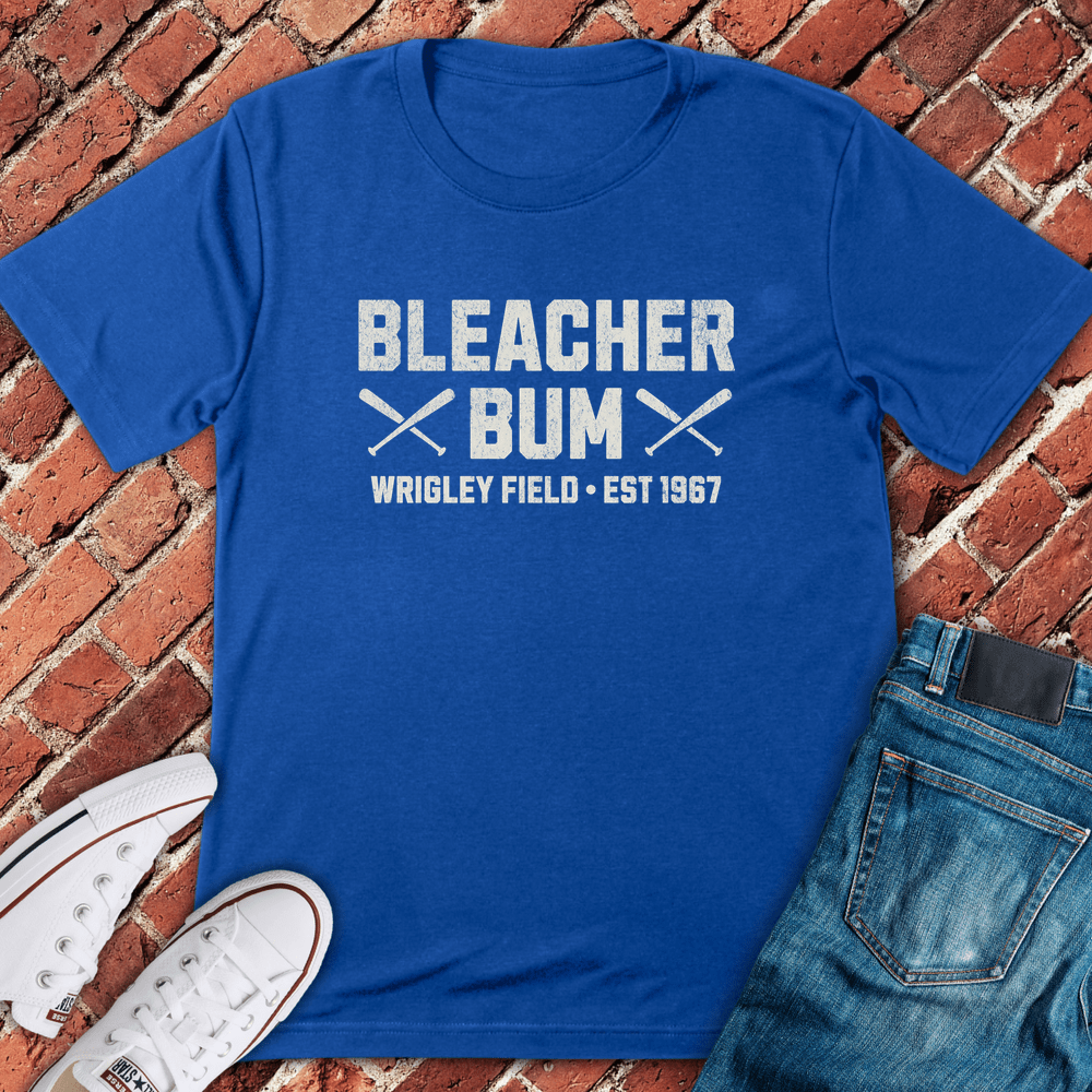 Bleacher Bum Style T-Shirt - Royal