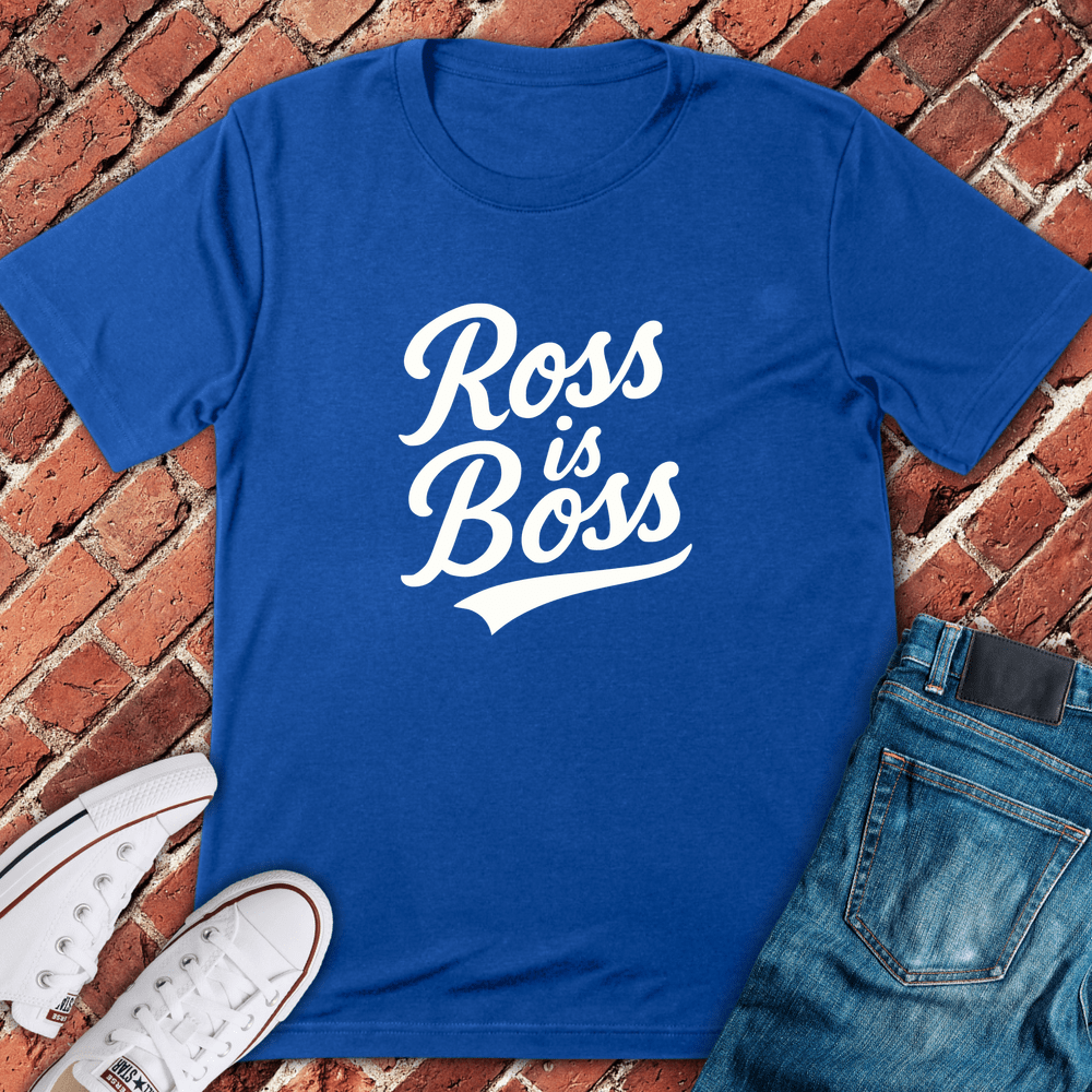 Ross Is Boss T-Shirt - Royal