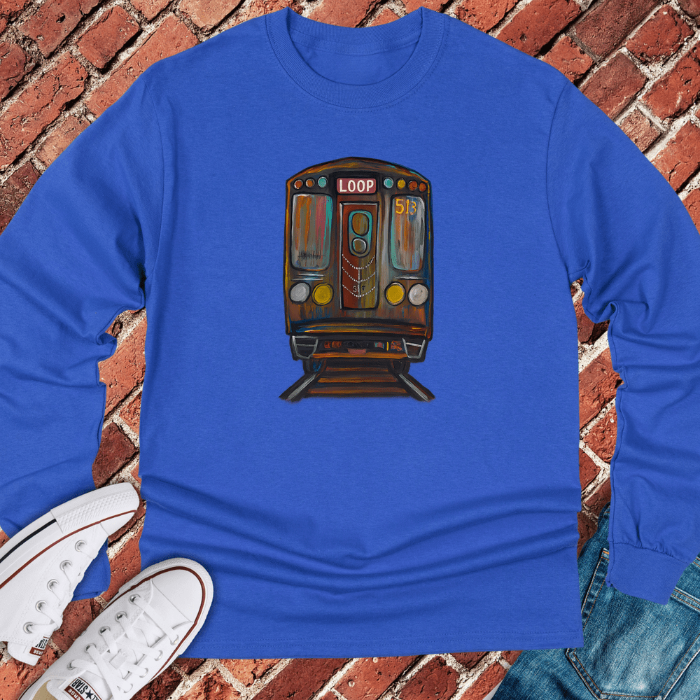 Loop Train Long Sleeve - Royal