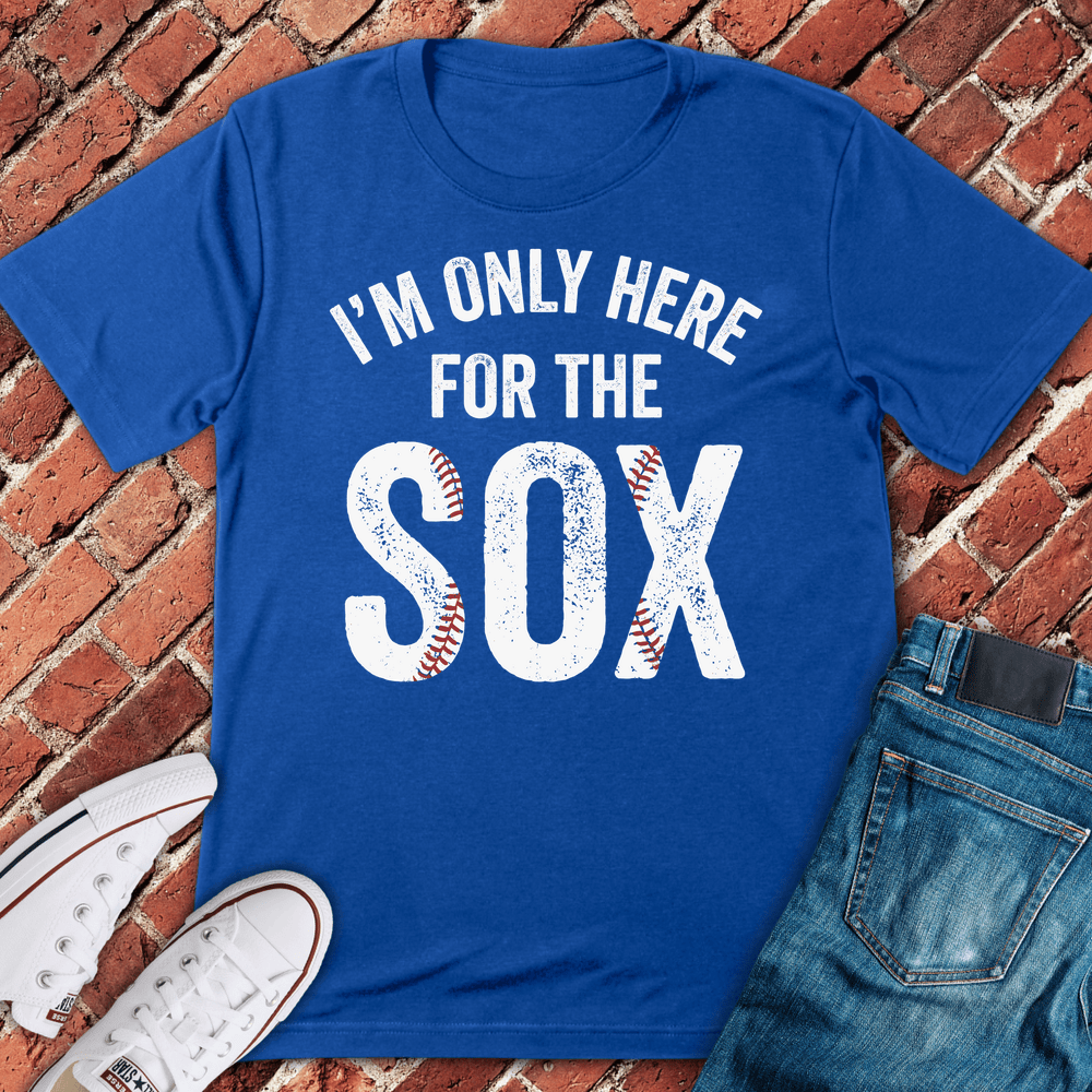 Only Here For Sox T-Shirt - Royal