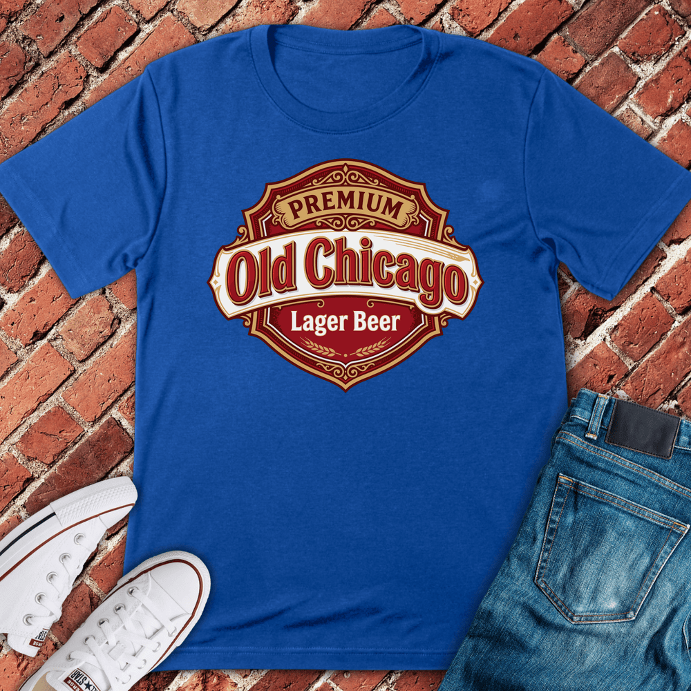 Old Chicago Lager T-Shirt - Royal
