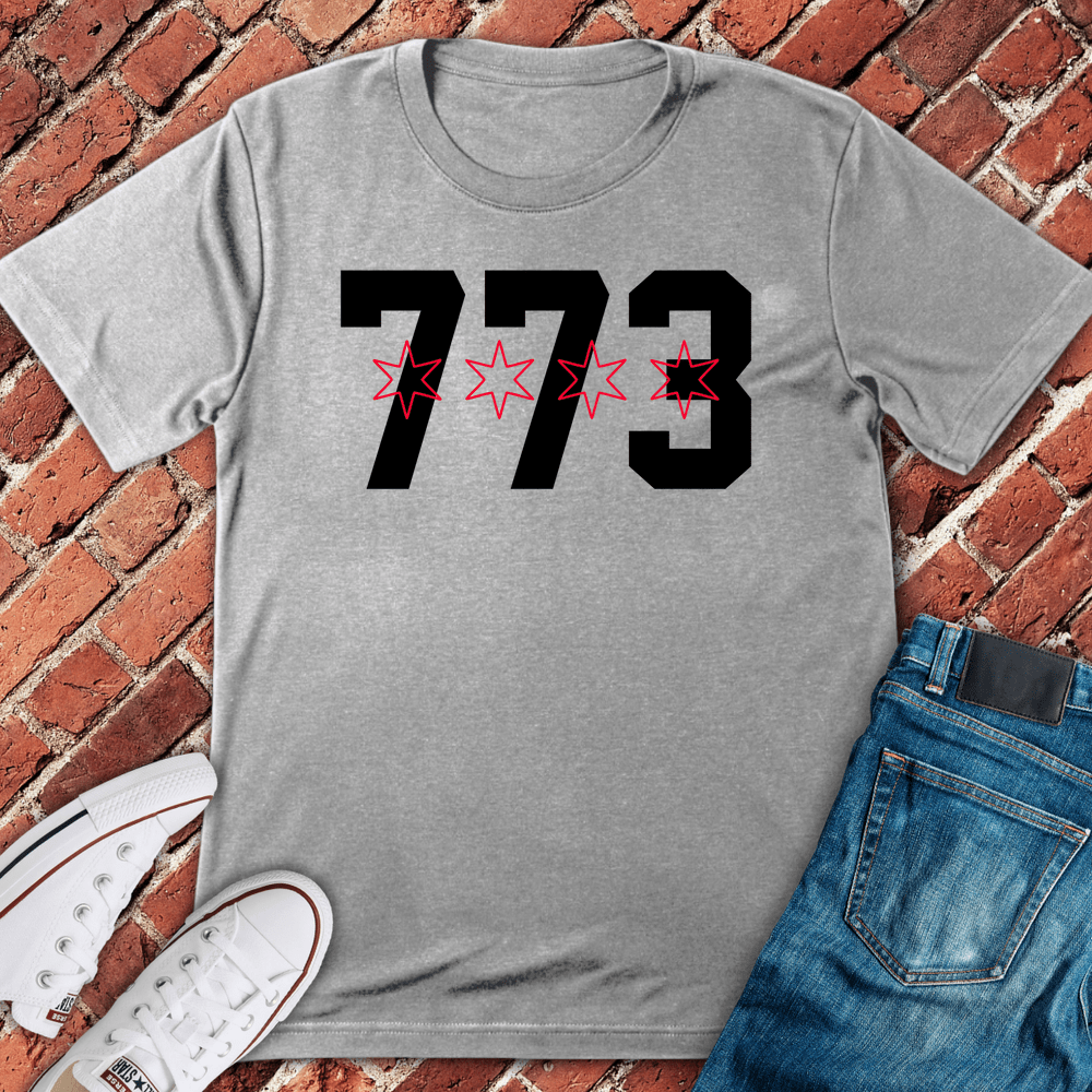 773 Stars T-Shirt - Sport Grey