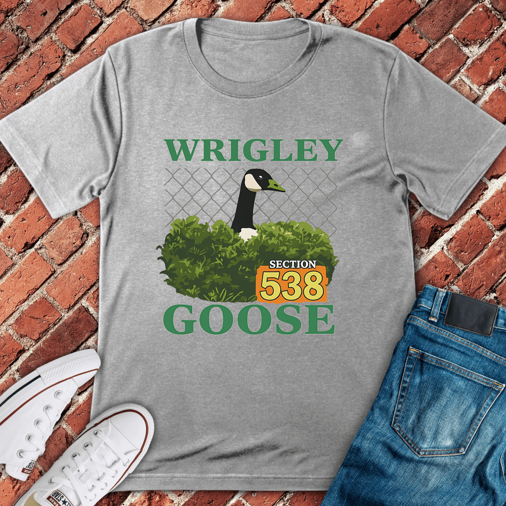 Wrigley Goose T-Shirt - Sport Grey