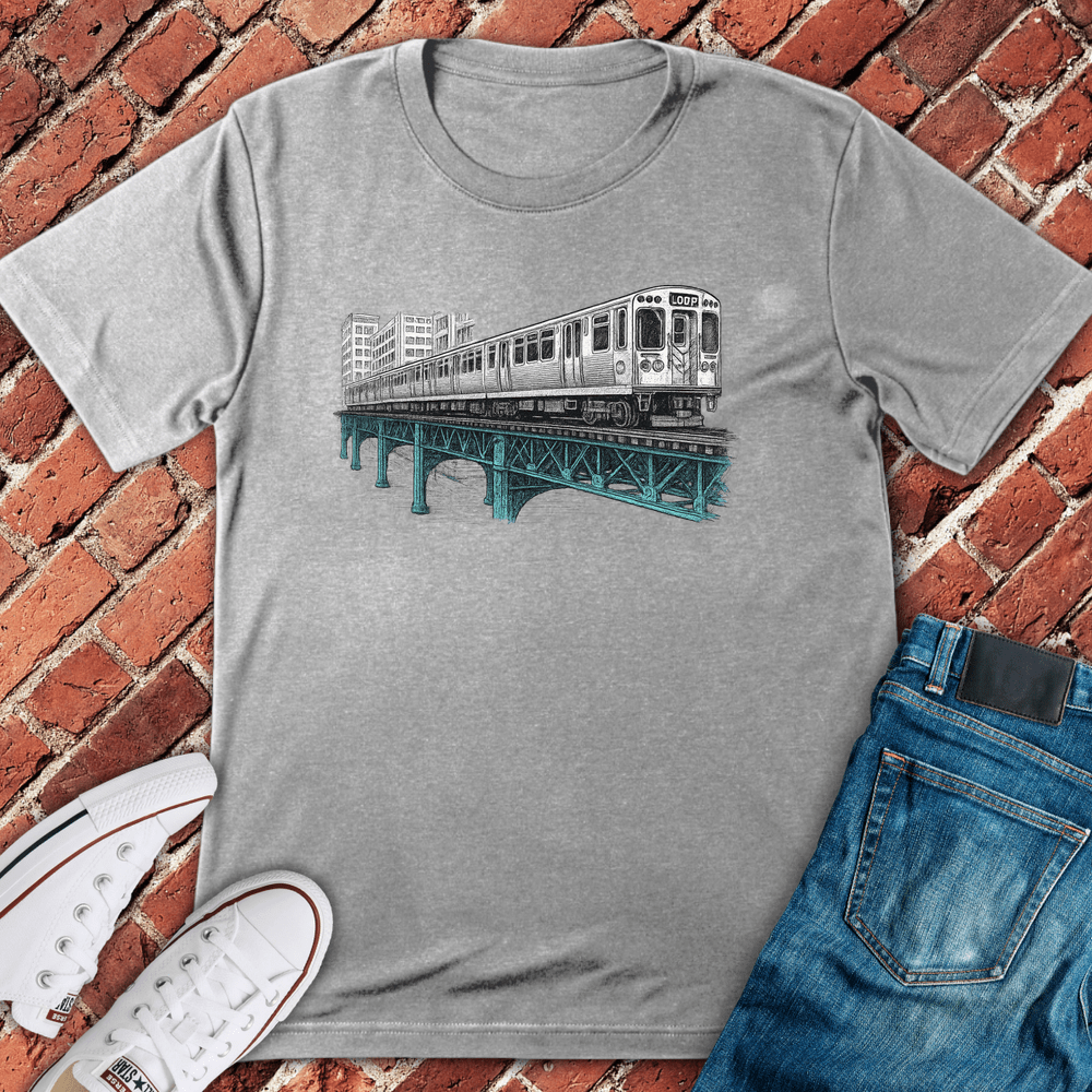 Elevated Tracks T-Shirt - Sport Grey