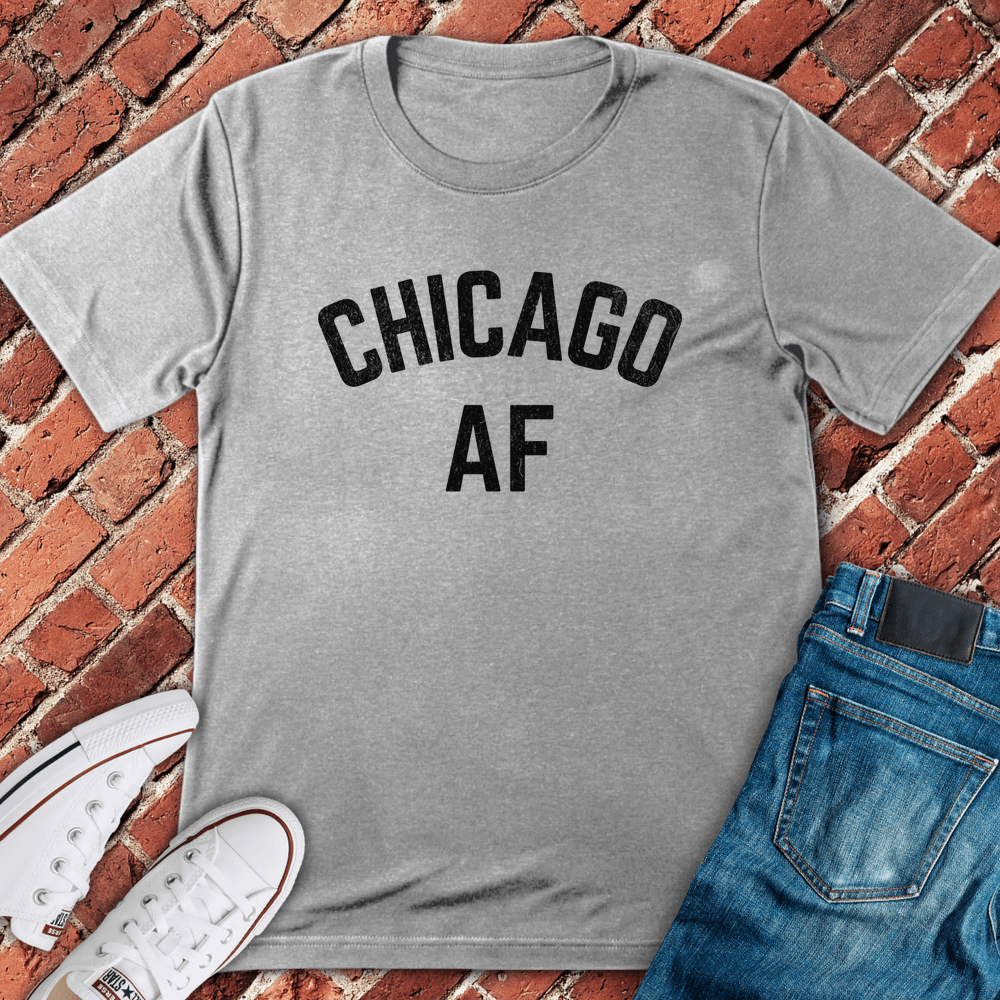 Chicago AF T-Shirt - Sport Grey