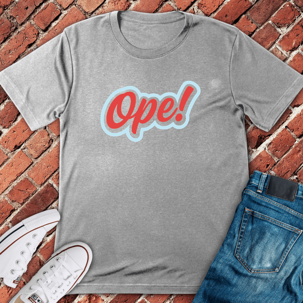 Ope! Midwest T-Shirt - Sport Grey