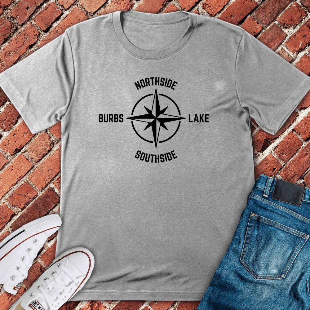 Chicago Directions T-Shirt - Sport Grey