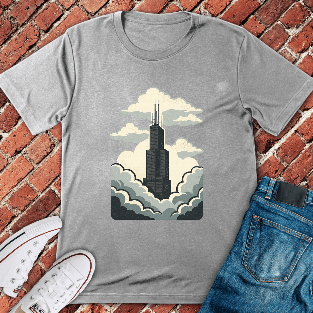 Cloudy Sears T-Shirt - Sport Grey