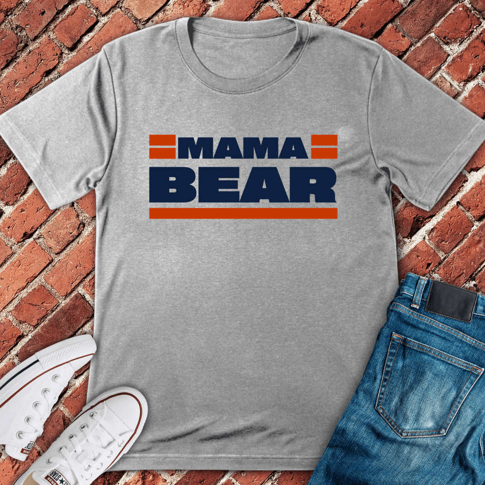 Mama Bear T-Shirt - Sport Grey