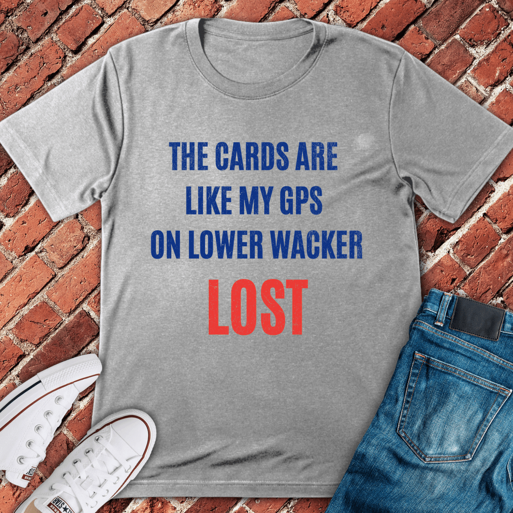 Wacker GPS Lost T-Shirt - Sport Grey