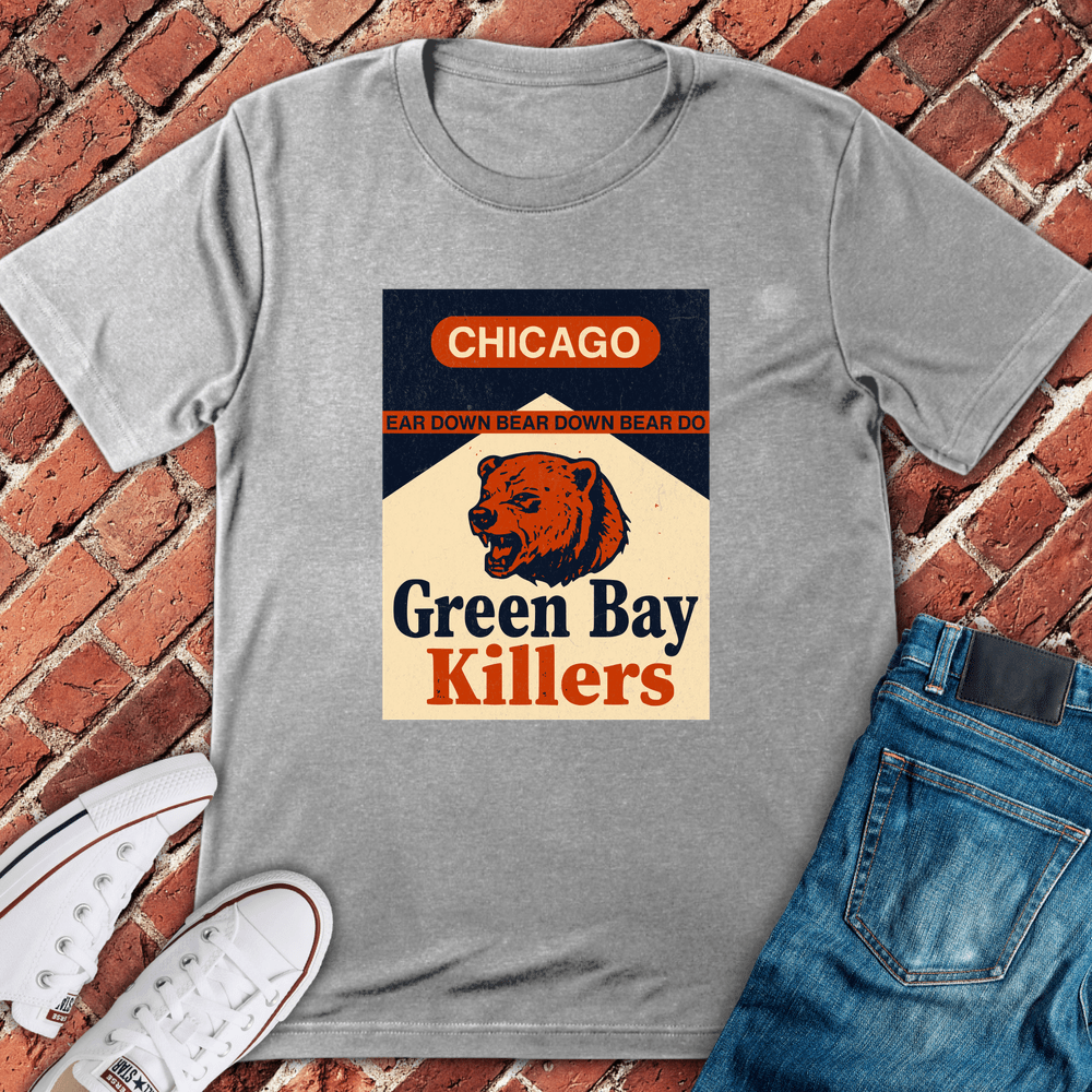 Green Bay Killers T-Shirt - Sport Grey