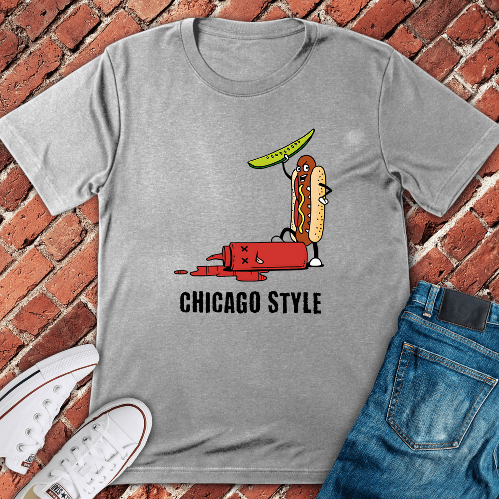 Chicago Dog Wins T-Shirt - Sport Grey