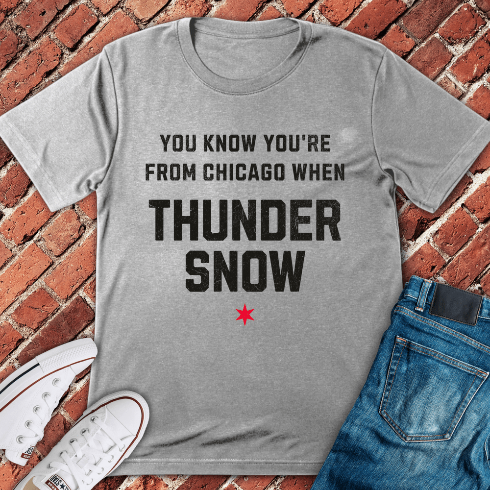 Thundersnow Alert T-Shirt - Sport Grey