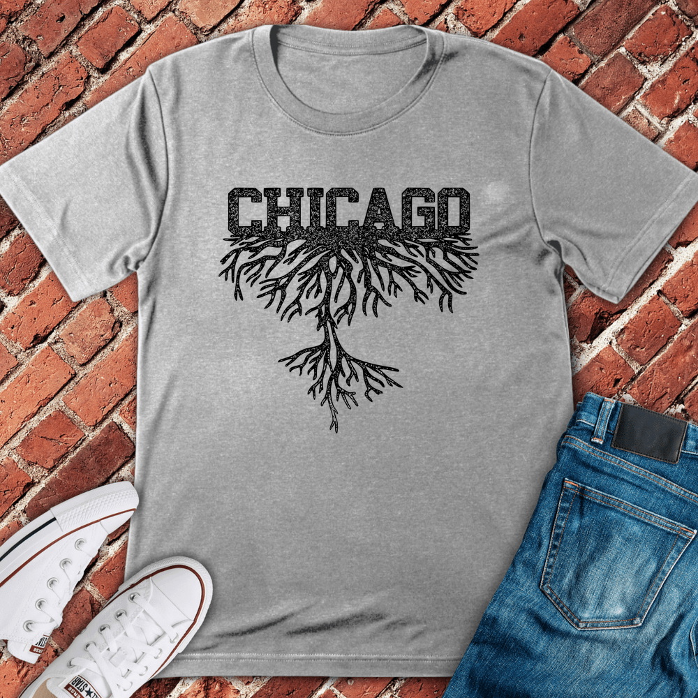Chicago Roots T-Shirt - Sport Grey