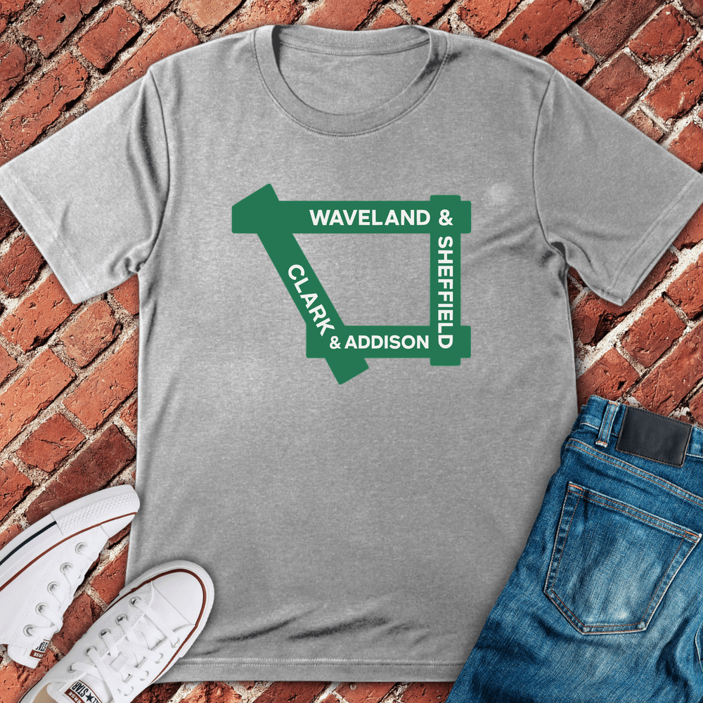 Wrigley Streets T-Shirt - Sport Grey