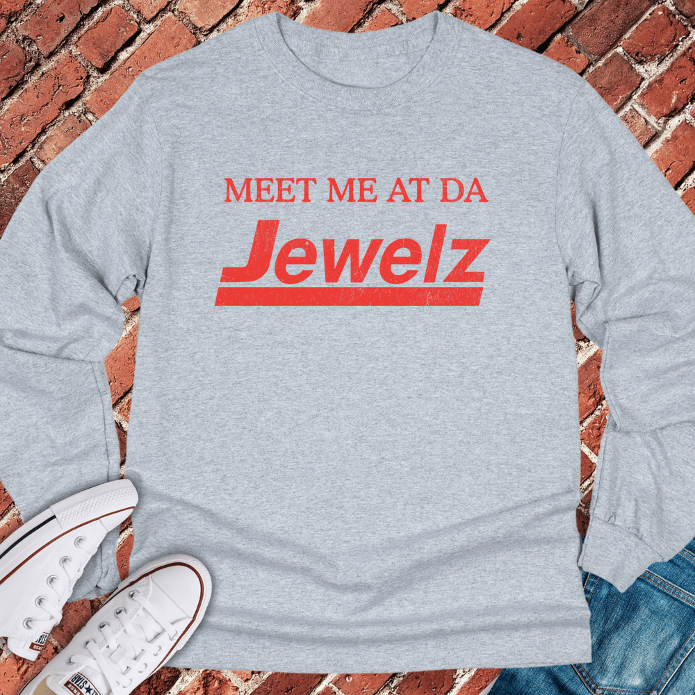 Meet Me At Jewelz Long Sleeve - Sport Grey