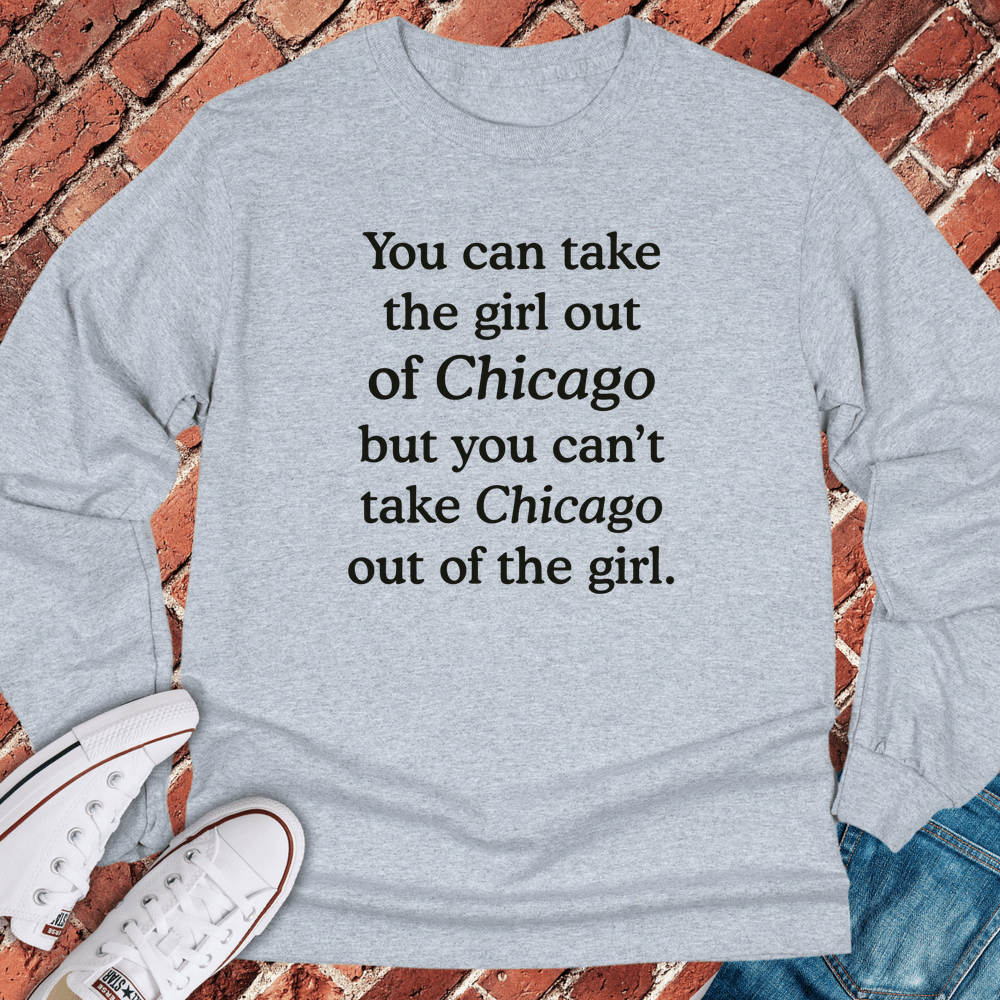 Chicago Girl Forever Long Sleeve - Sport Grey