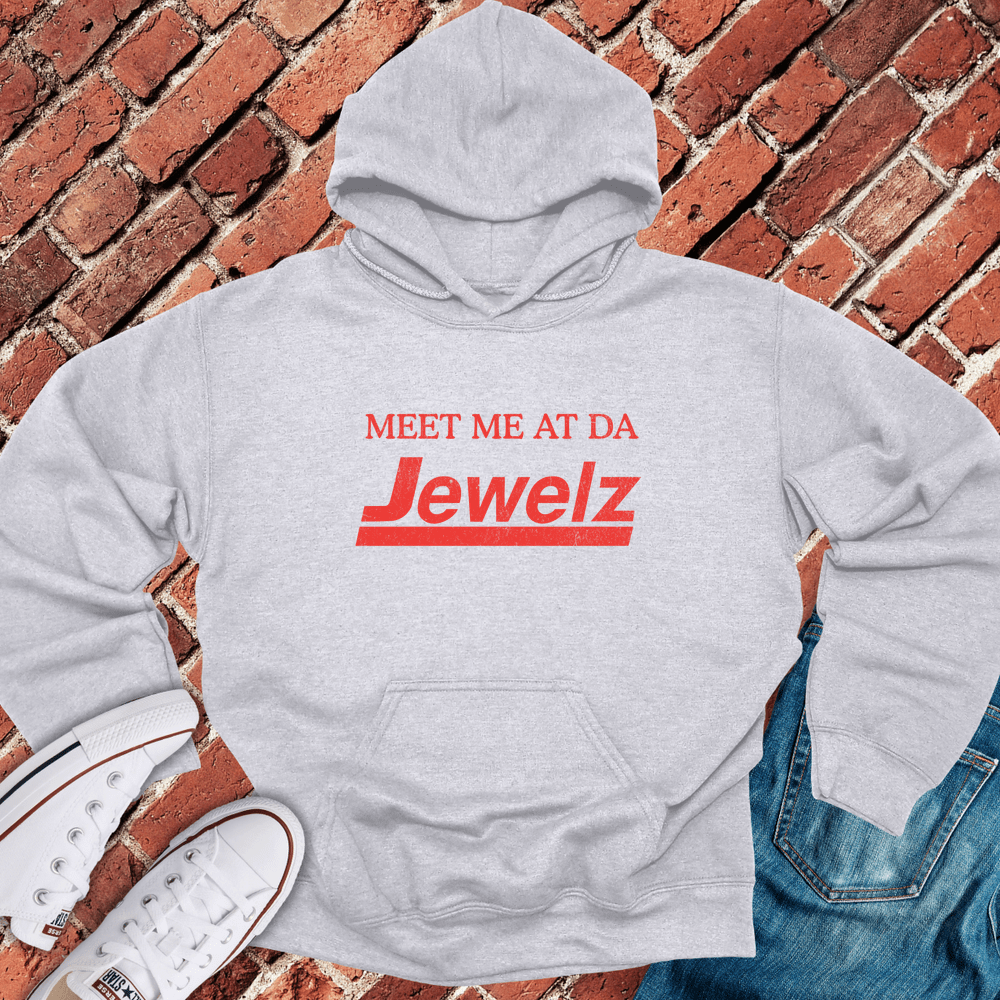 Meet Me At Jewelz Hoodie - Sport Grey