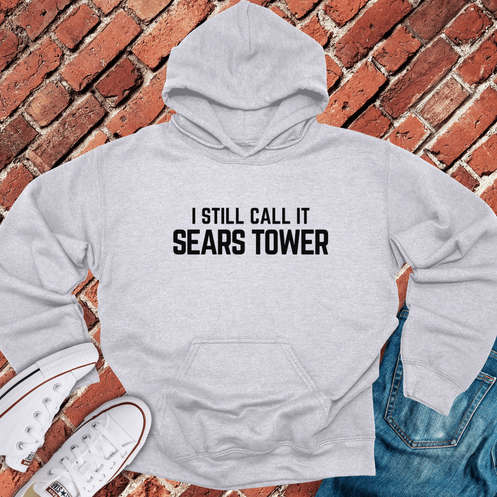 Still Sears Tower Hoodie - Sport Grey
