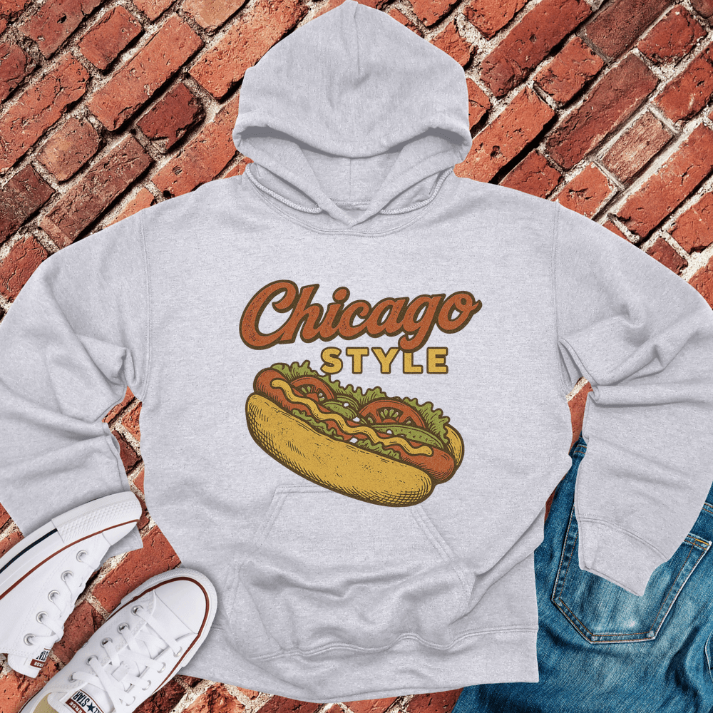 Chicago Style Hoodie - Sport Grey