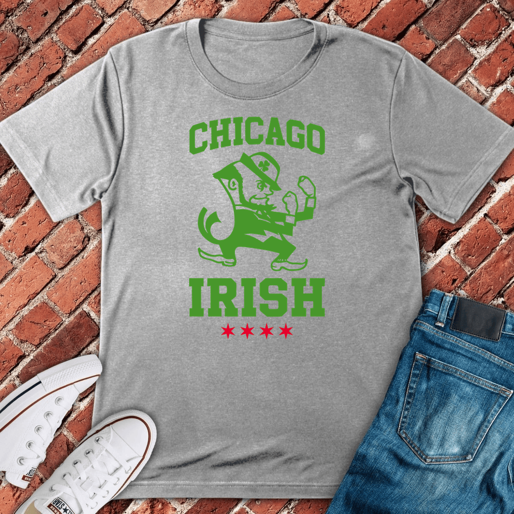 Lucky Leprechaun T-Shirt - Sport Grey