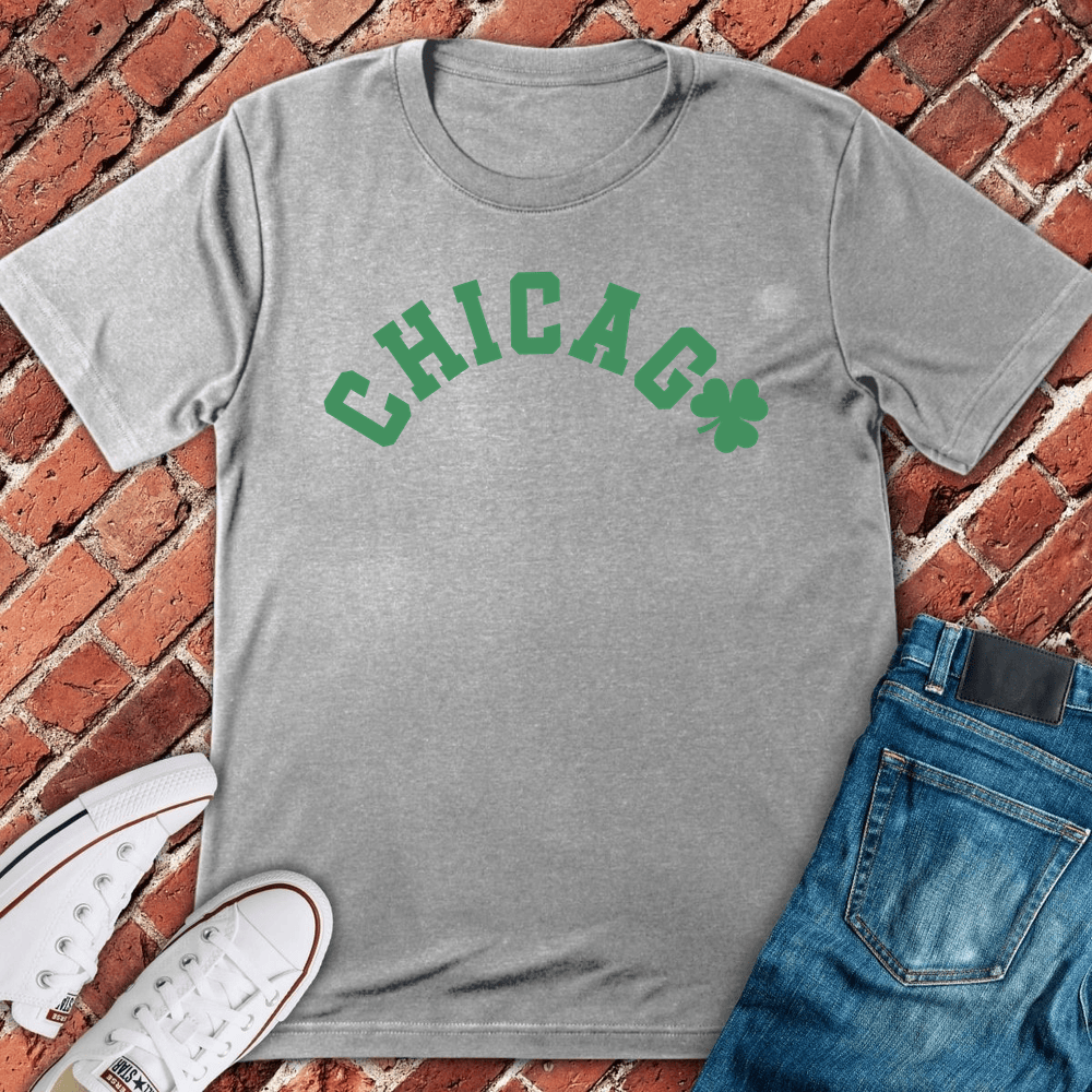 Lucky Clover Chicago T-Shirt - Sport Grey