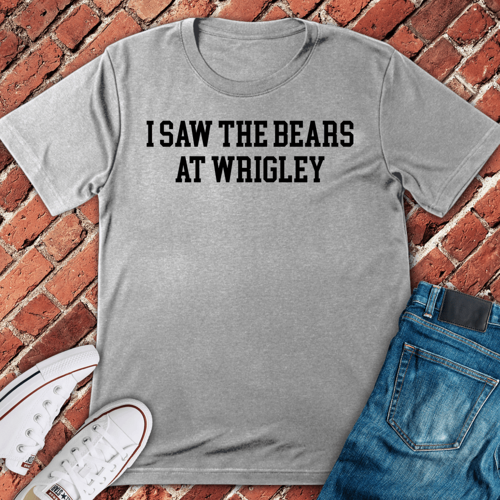 Saw Bears Wrigley T-Shirt - Sport Grey