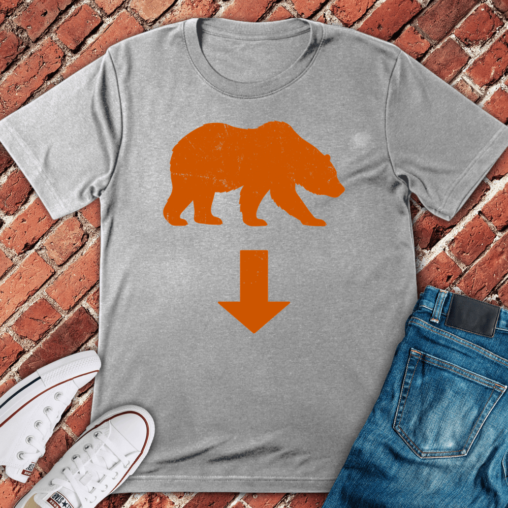 Bear Down T-Shirt - Sport Grey