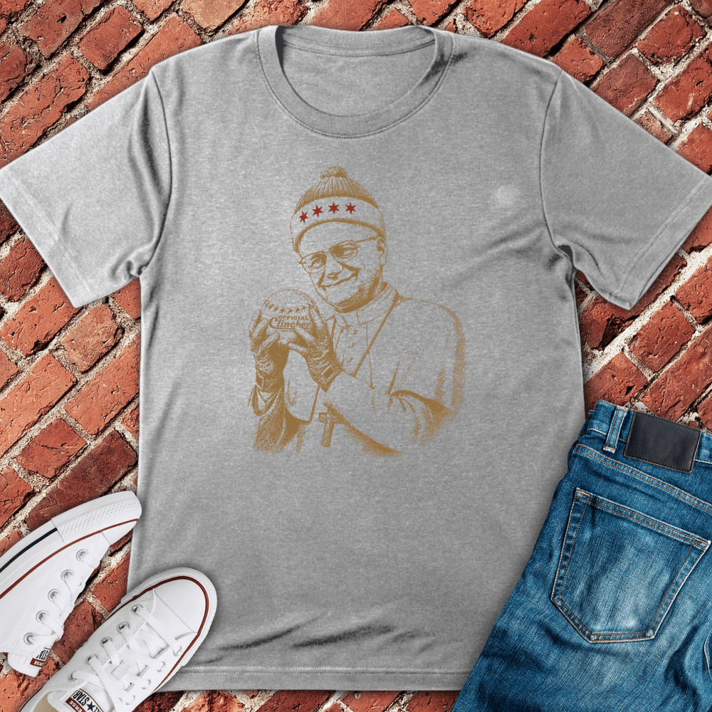 Softball Pope T-Shirt - Sport Grey