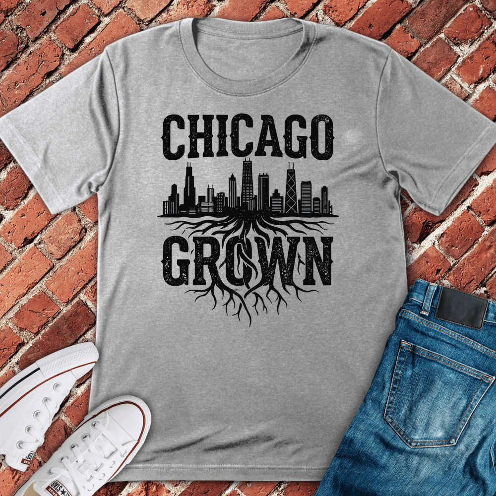 Chicago Grown T Shirt 2 - Sport Grey