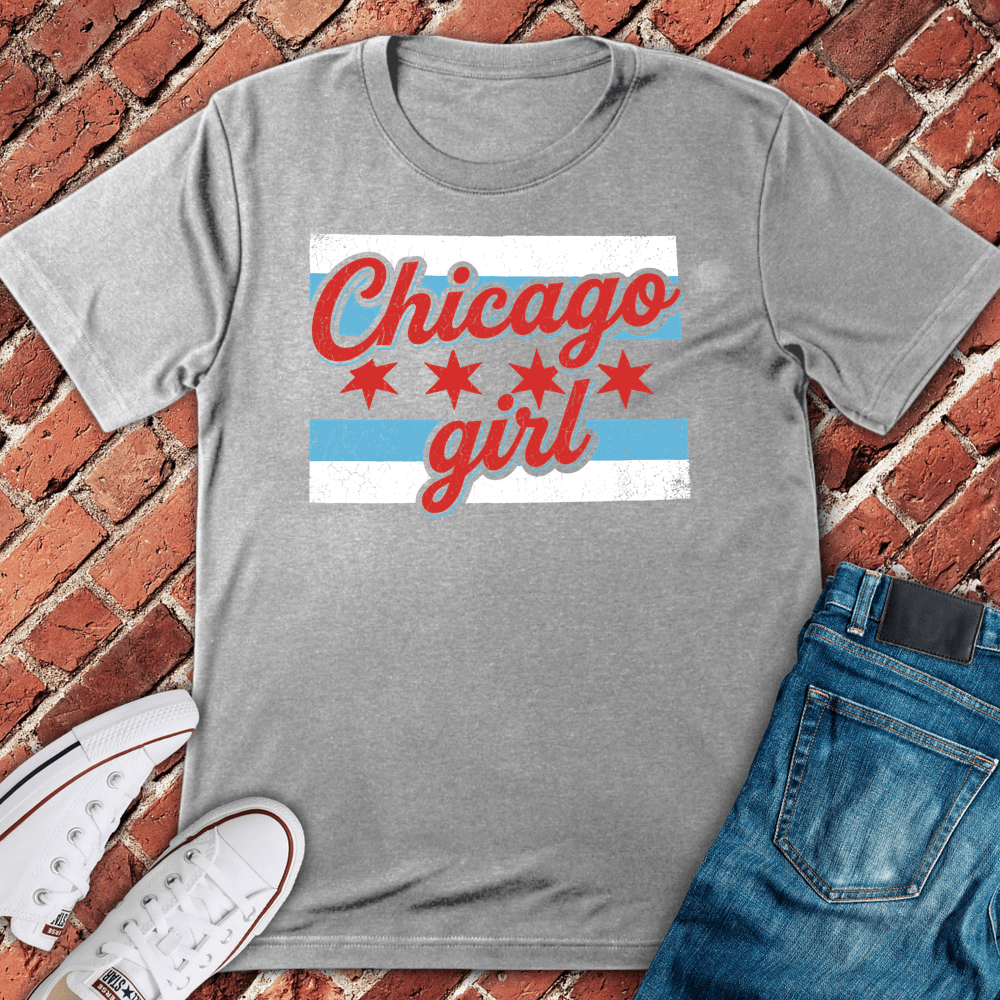 Chi City Girl T-Shirt - Sport Grey