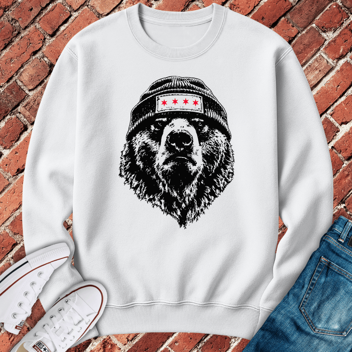 Chi Town Beanie Crewneck
