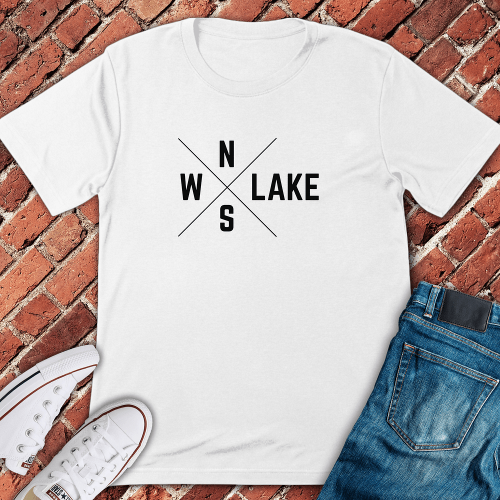 Chicagoans Compass T-Shirt - White