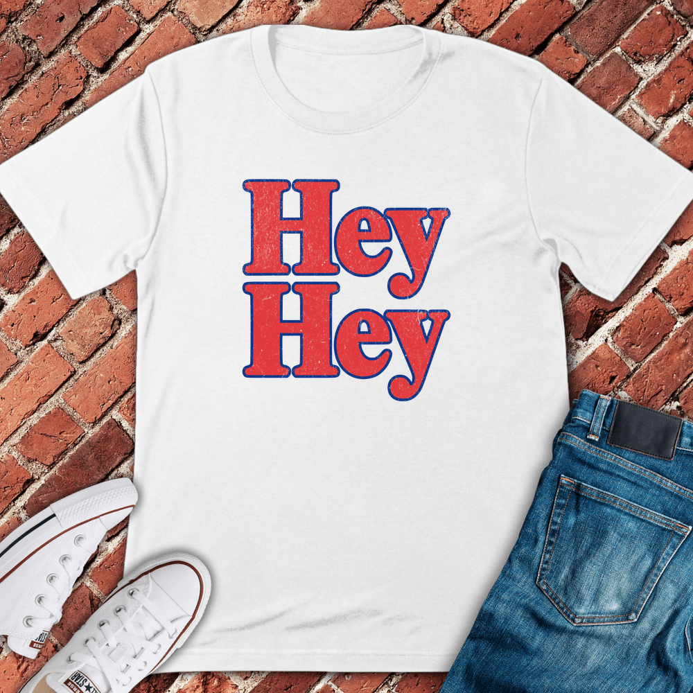 Hey Hey Chicago T-Shirt - White