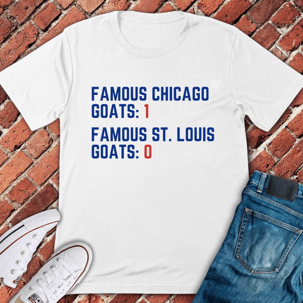Chicago Goats Win T-Shirt - White