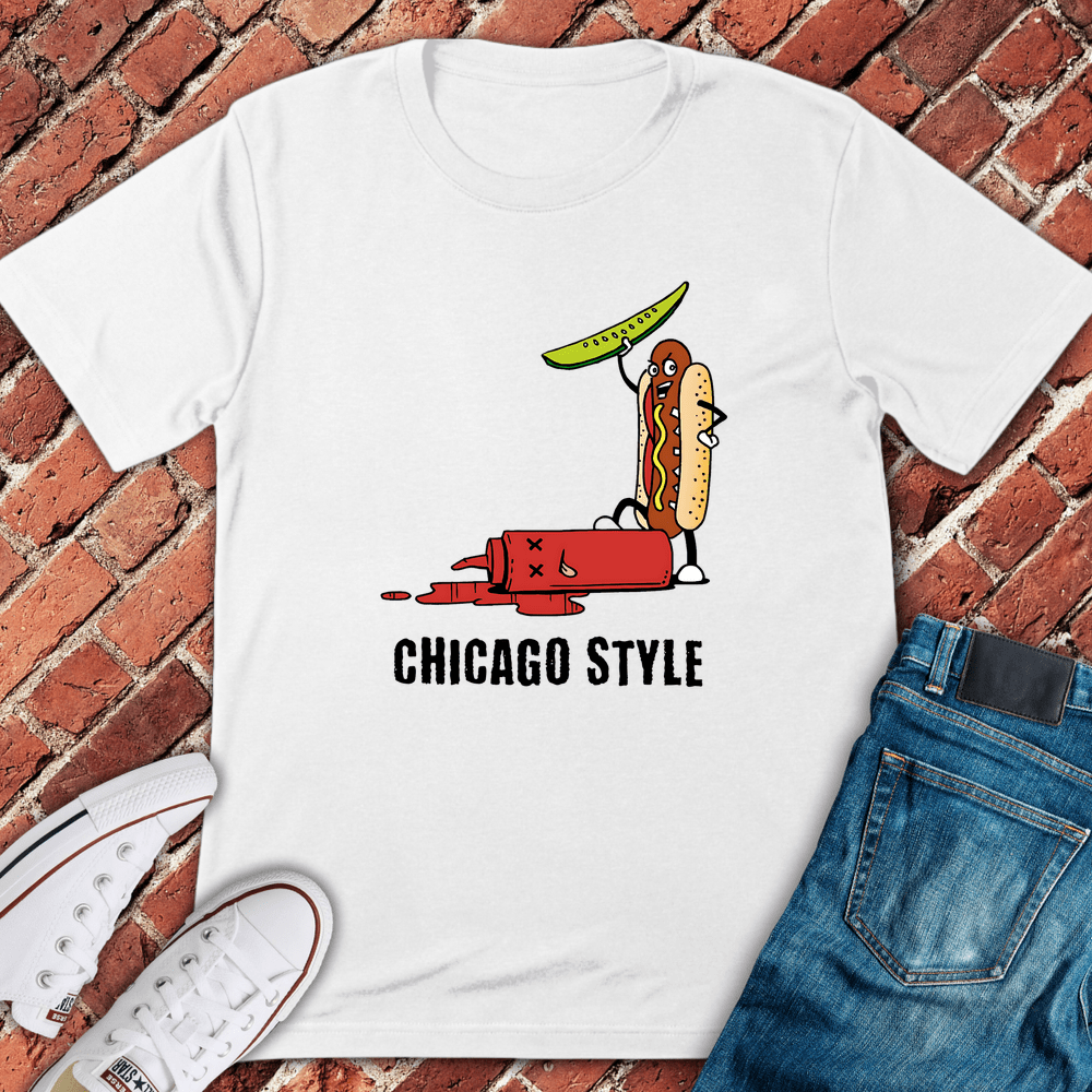 Chicago Dog Wins T-Shirt - White